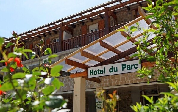 Façade de l’hébergement