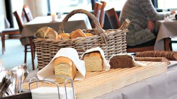 Morgenmadsbuffet hver dag mod et gebyr