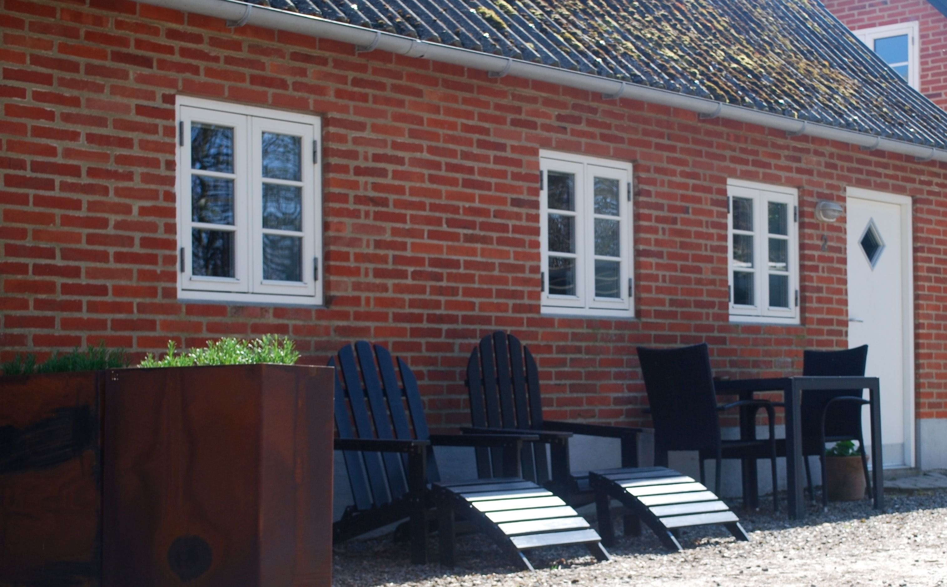 Fassade der Unterkunft