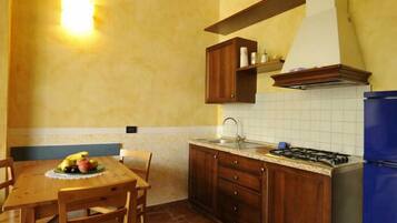 Apartment, 1 Bedroom | Private kitchen | Stovetop, cookware/dishes/utensils