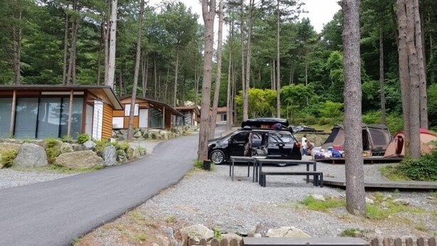 Front of property - Yumyeongsan Healing Camp - Campsite (Gapyeong)