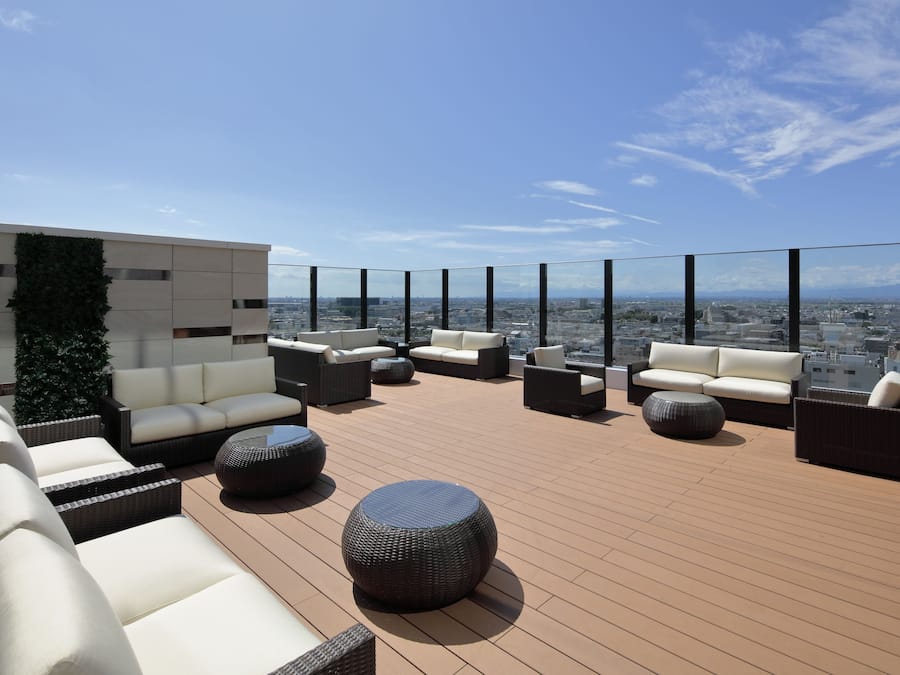 Rooftop terrace