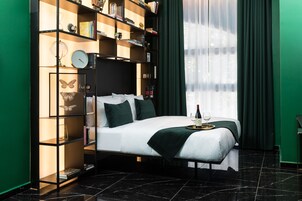 Ropa de cama de alta calidad y caja fuerte