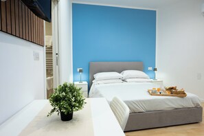 Habitació Deluxe | 1 dormitori, llençols de cotó egipci i roba de llit d'alta qualitat 