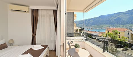 Studio, vue sur la mer | Vue du balcon