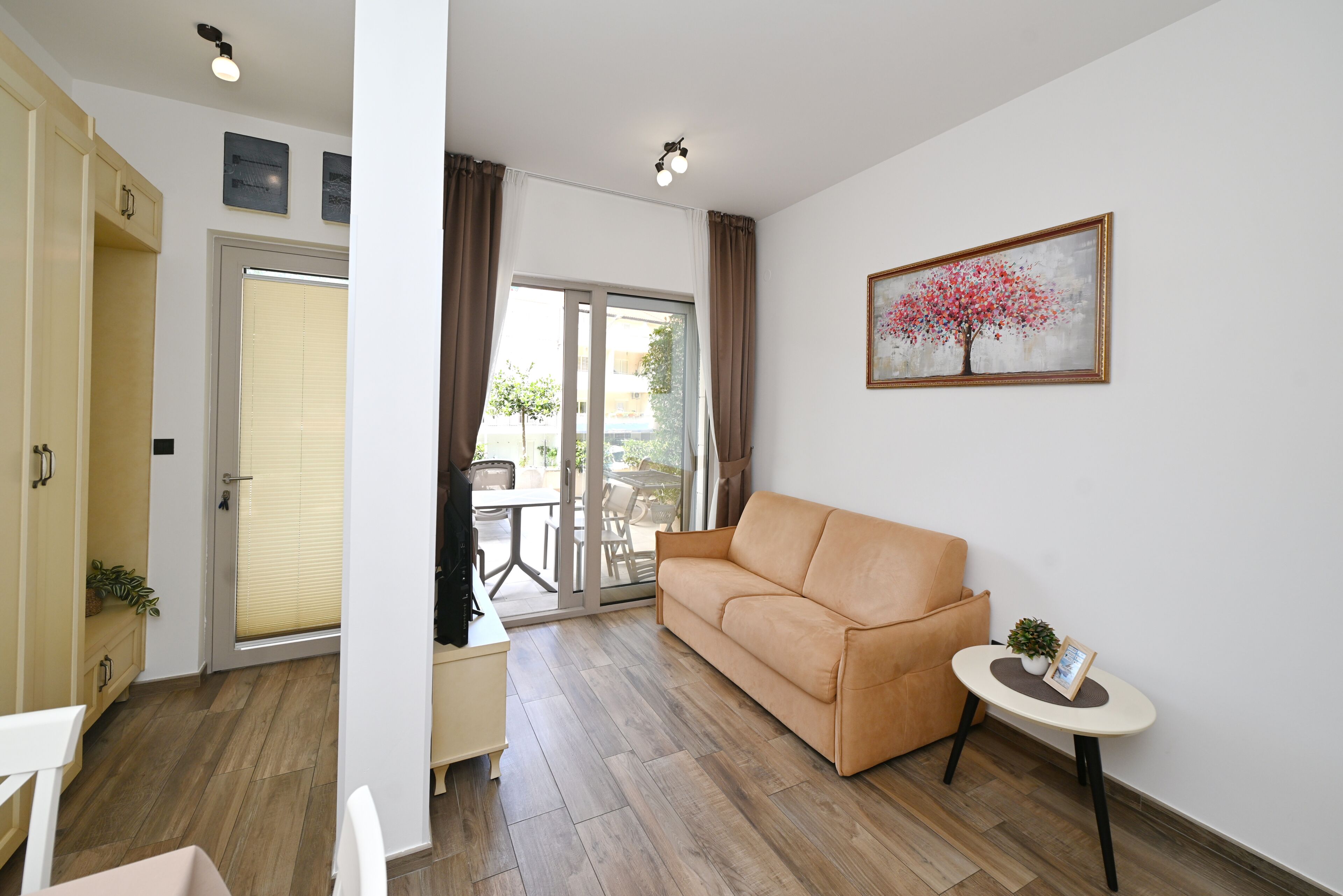 Apartment, Terrace | Living area | Flat-screen TV