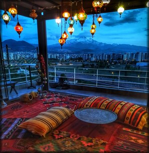 Terrasse sur le toit