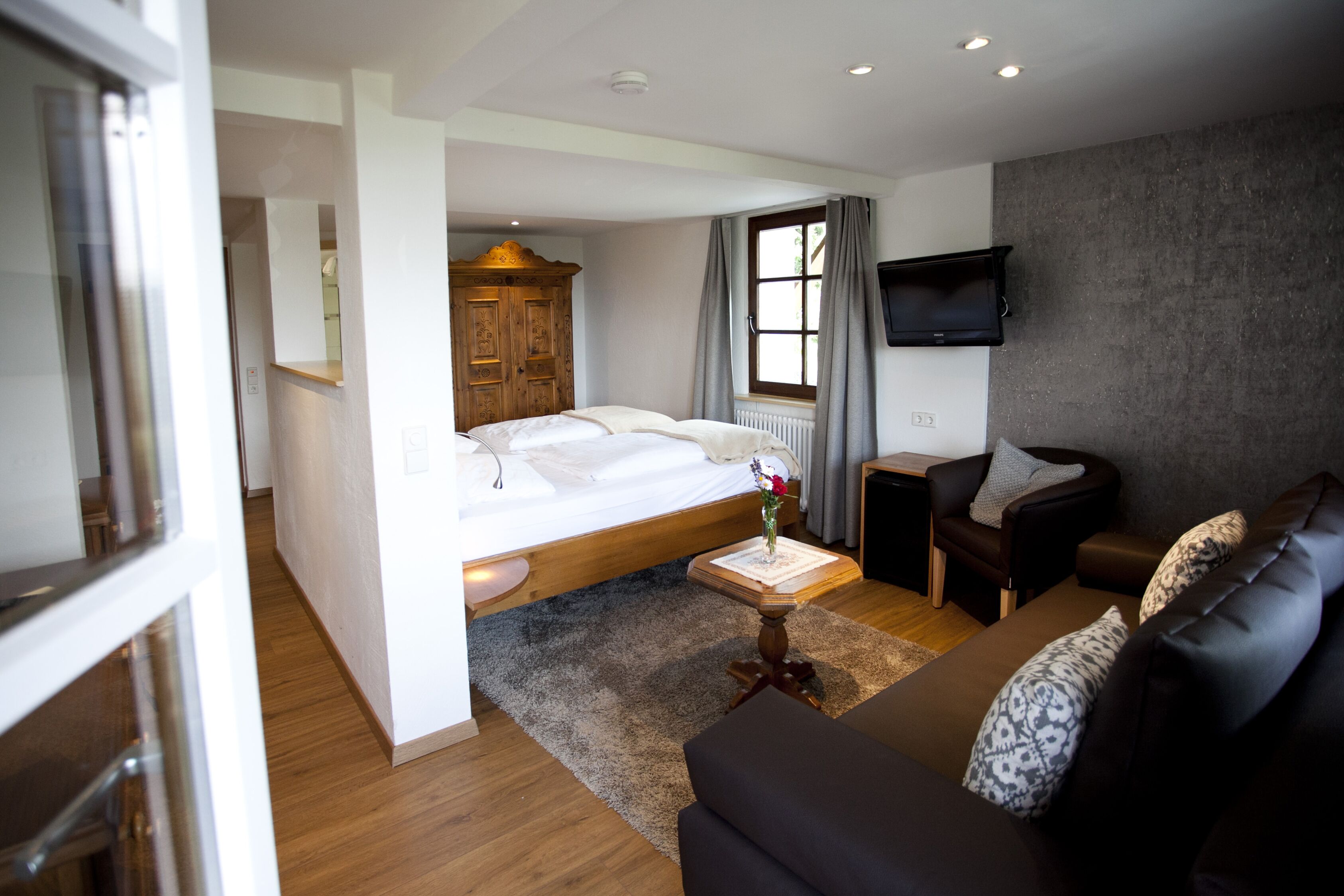 apartment | living area | flat-screen tv