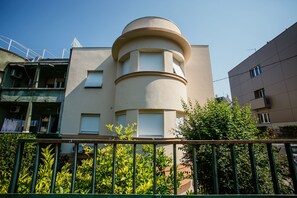 Façade de l’hébergement