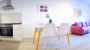 Apartamento | Opções para refeição no quarto