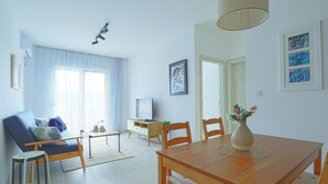Standard-huoneisto, 2 makuuhuonetta, valtamerinäköala | Oleskelualue