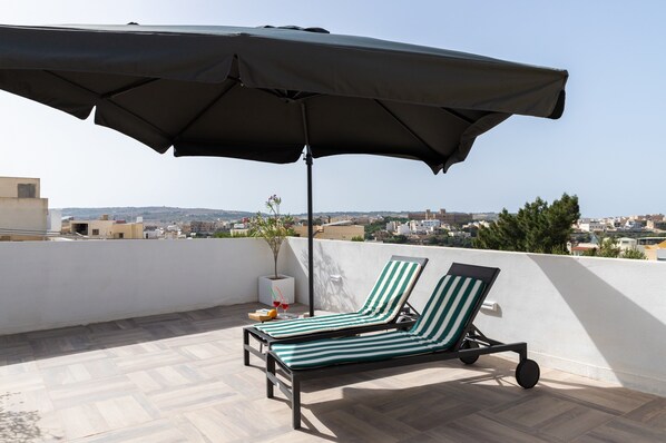 Habitación doble superior | Terraza o patio