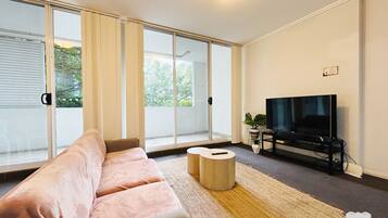 Apartment (2 Bedrooms) | Living area | TV
