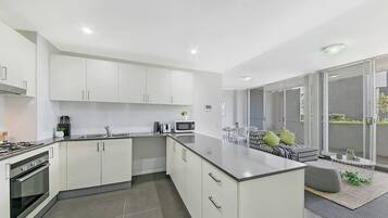 Apartment (2 Bedrooms) | Private kitchen | Fridge