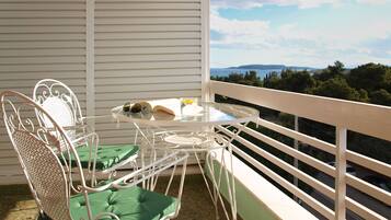 Studio, Sea View | Balcony view