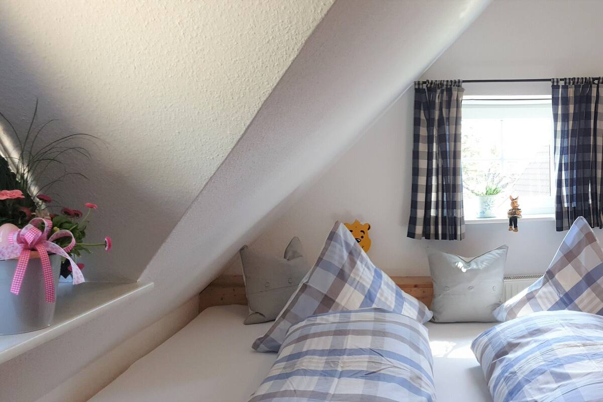 Hus, 3 soverom (Niedersachsen) | Strykejern/-brett, wi-fi (inkludert) og individuelt dekorert