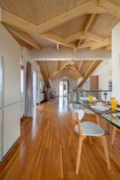 公寓, 2 间卧室, 城市景观 | 客房内用餐