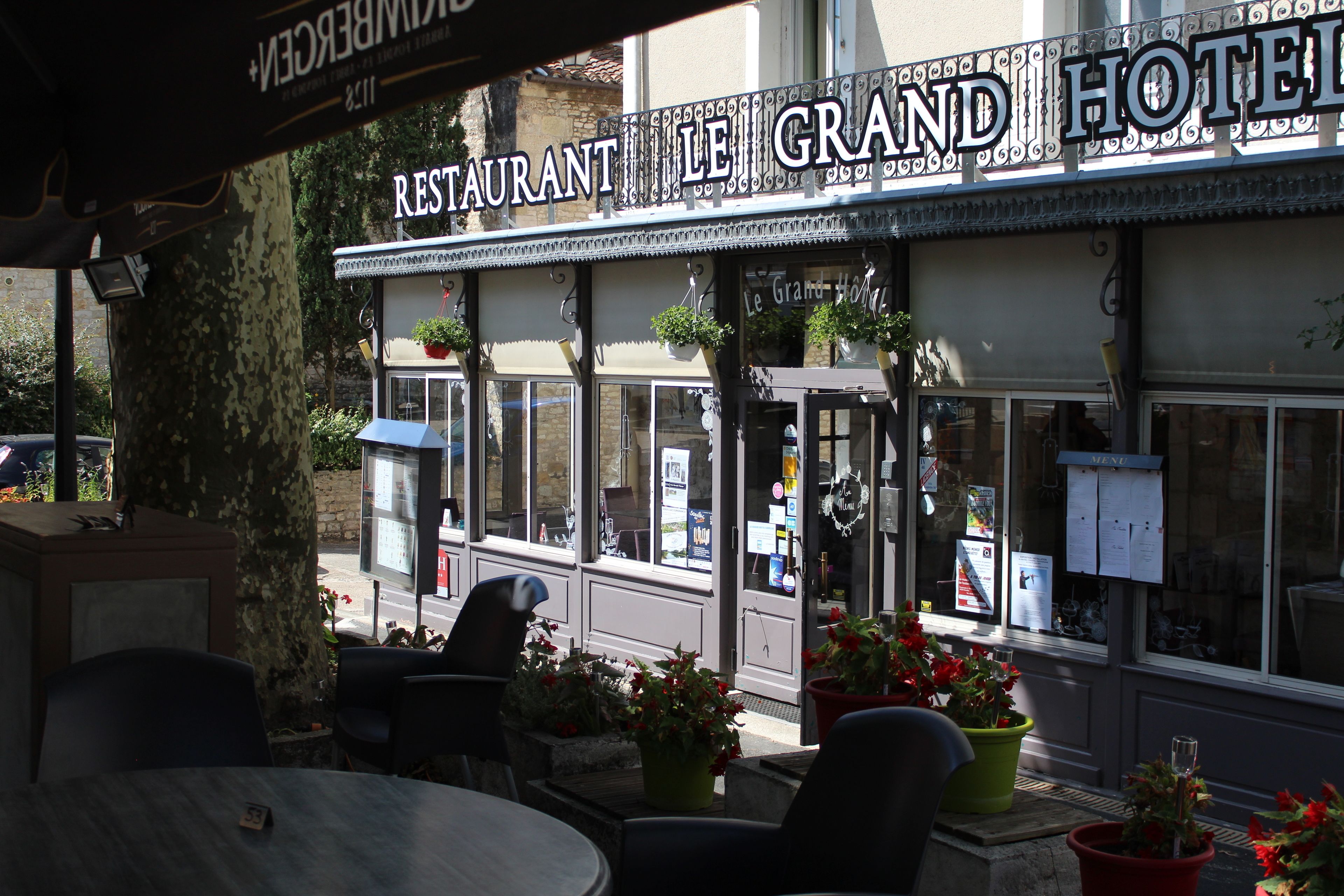 Façade de l’hébergement