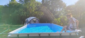 Seasonal outdoor pool - Camping des vignes (Dun)