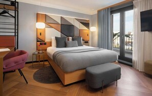 Suíte, 1 cama King, terraço (Duc Suite, Private Terrace) | Roupas de cama de algodão egípcio, roupas de cama premium