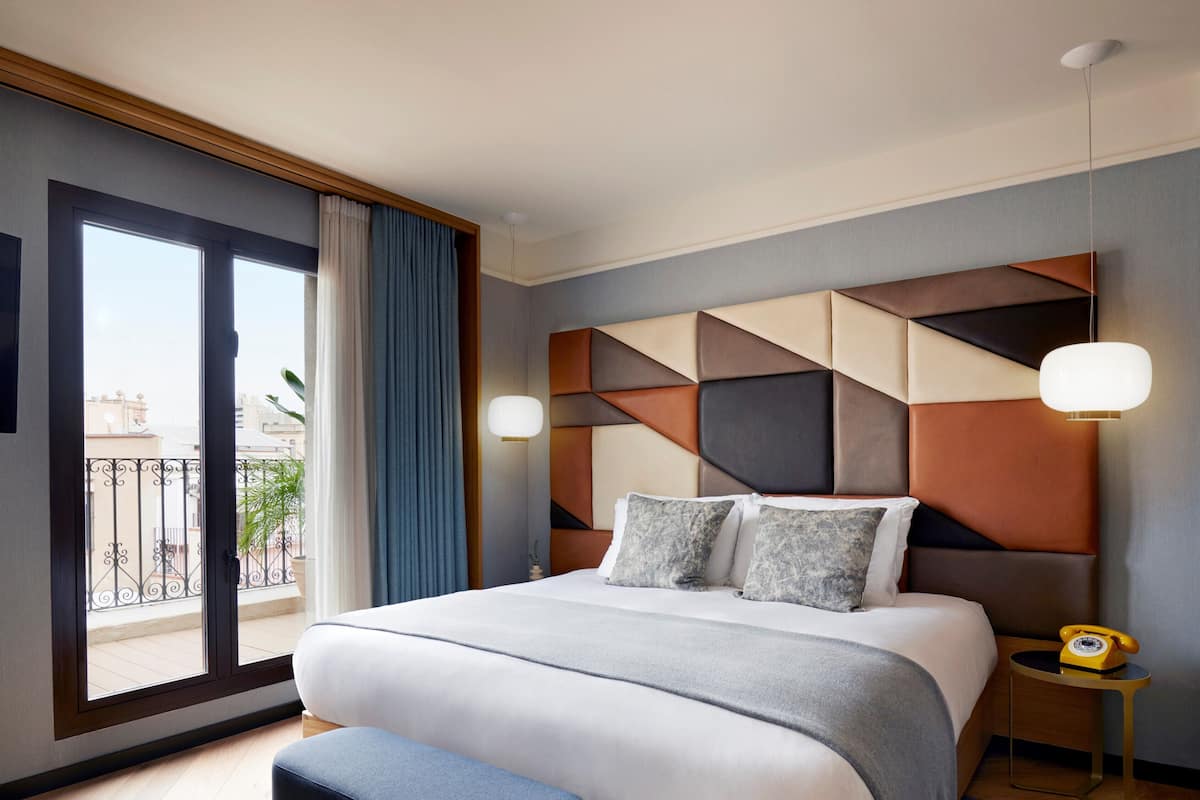 Suíte, 1 cama King | Roupas de cama de algodão egípcio, roupas de cama premium