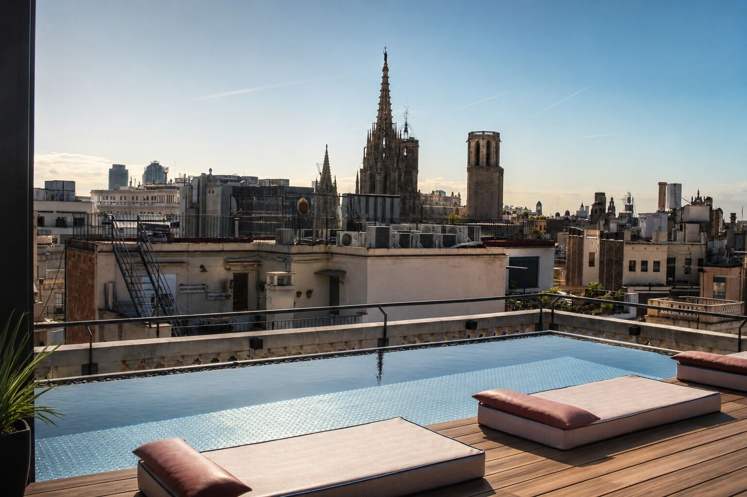 Rooftop terrace