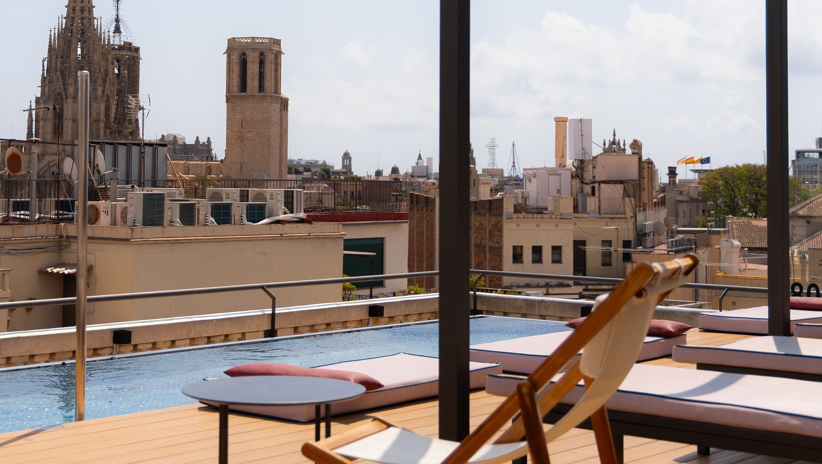 Rooftop pool