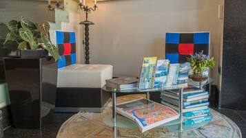 Sitteområde i lobbyen