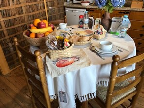 Petit déjeuner continental compris tous les jours