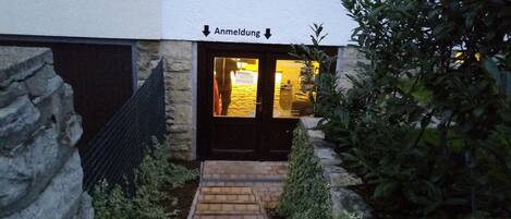 Entrada de la propiedad