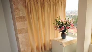 Phòng Suite Tiêu chuẩn, quang cảnh thành phố | Bếp nhỏ riêng | Tủ lạnh, lò vi sóng