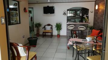 20-inch LCD TV with cable channels, TV