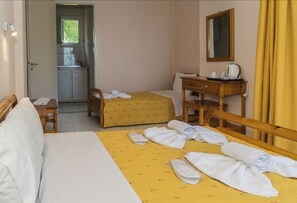 开间 | 遮光窗帘、免费婴儿床、免费 WiFi、床单