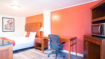 Bureau, chambres insonorisées, Wi-Fi gratuit, draps fournis