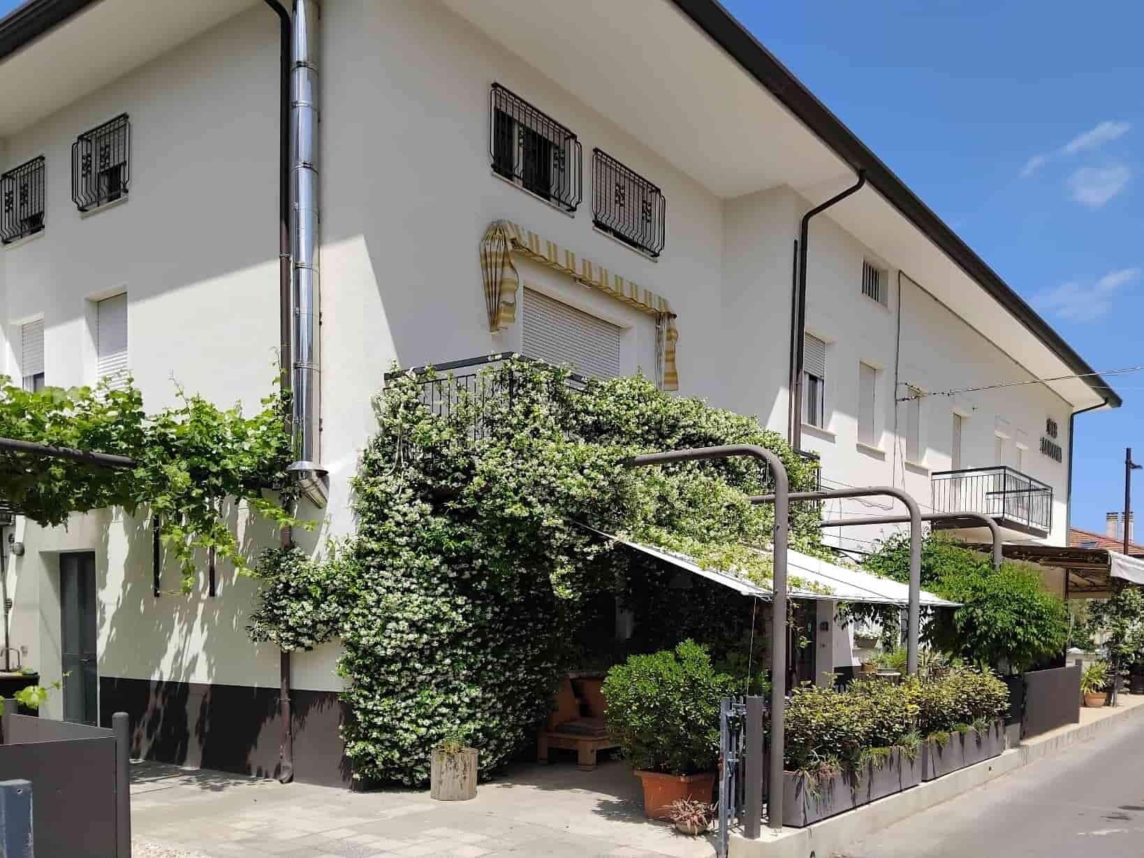 Fassade der Unterkunft