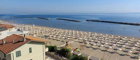 Vue sur la plage/l’océan
