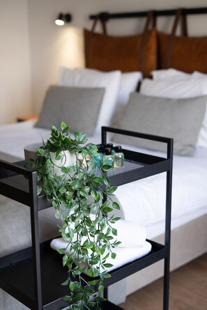 Deluxe-Suite, Meerblick | 1 Schlafzimmer, hochwertige Bettwaren, Minibar, Zimmersafe