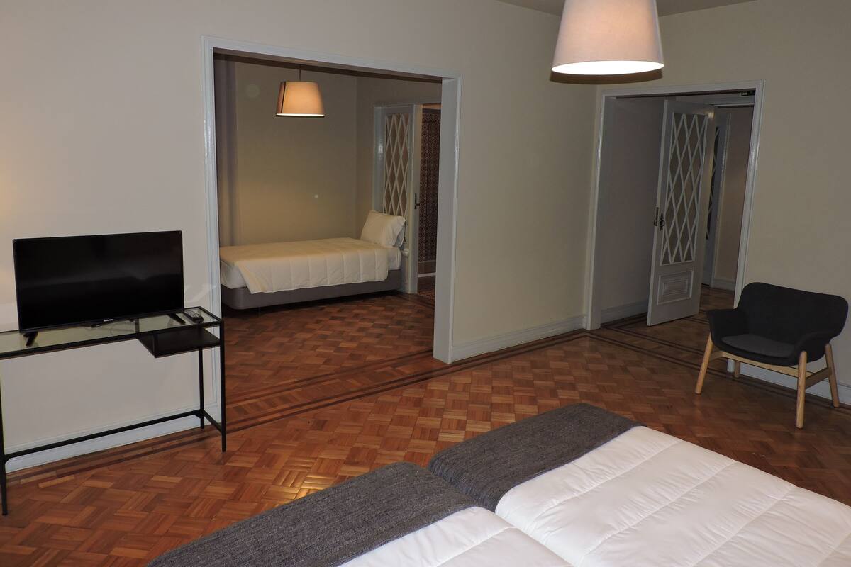 Family Triple Room, Garden View | Langsir/tirai gelap terus, kalis bunyi, katil bayi/kot (percuma) 