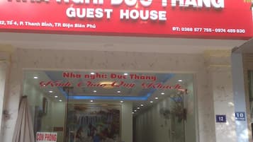 Mặt tiền nơi lưu trú