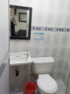 Habitació familiar | Bany | Dutxa, sabó i paper higiènic