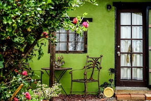 Entrada de la propiedad