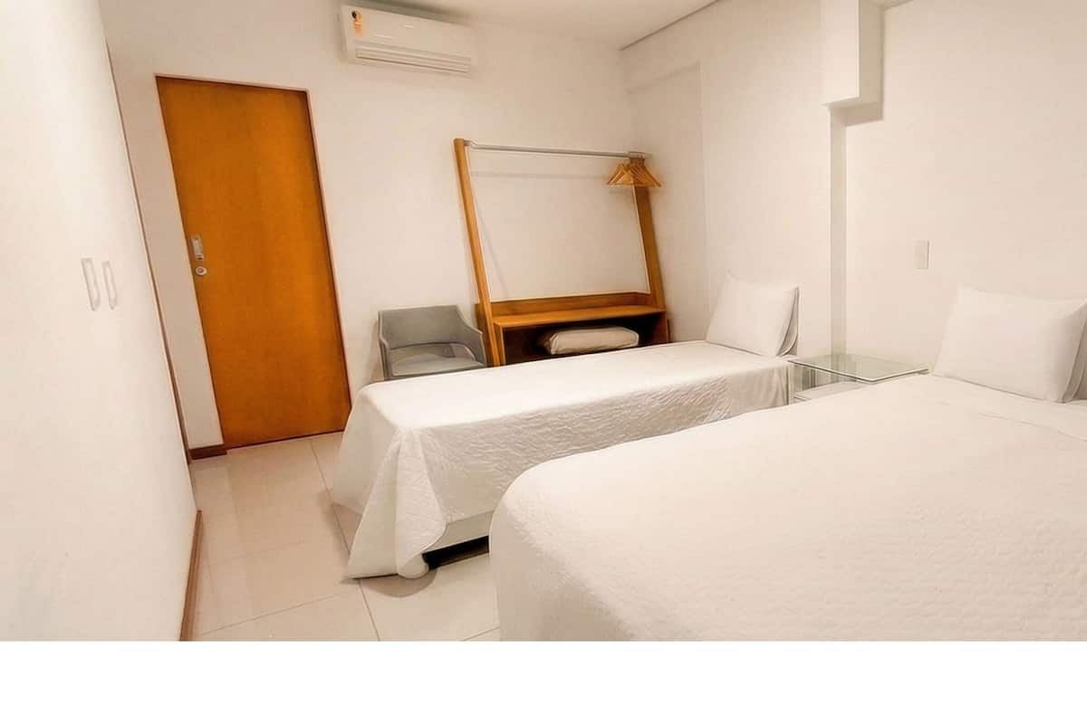 Estúdio | Cortinas blackout, Wi-Fi de cortesia