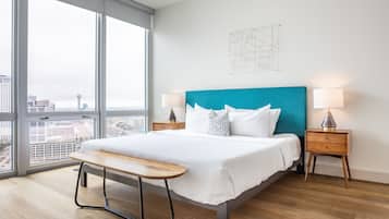 1 habitación, ropa de cama de alta calidad y decoración personalizada