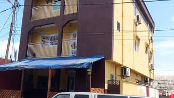 Fassade der Unterkunft