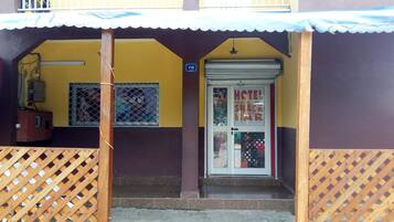 Fassade der Unterkunft