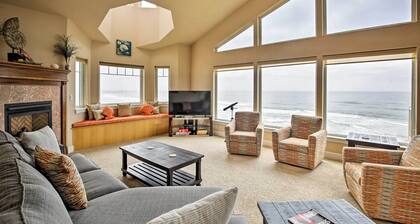 Oceanfront South Beach Home w/ Hot Tub & Sauna