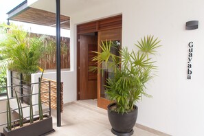 Comfort Double Room, 1 Double Bed | Terrace/patio - Latino Hotel Boutique (Tulum)