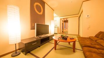 Rumah, 2 kamar tidur | Area keluarga | TV layar datar