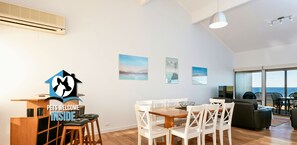 Dining - 1/49 Franklin Pde, Encounter Bay - Esplanade 3BR Home with Spectacular Views to The Bluff (Encounter Bay)