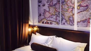 Kamar Double Eksklusif | Tirai kedap cahaya dan Wi-Fi gratis